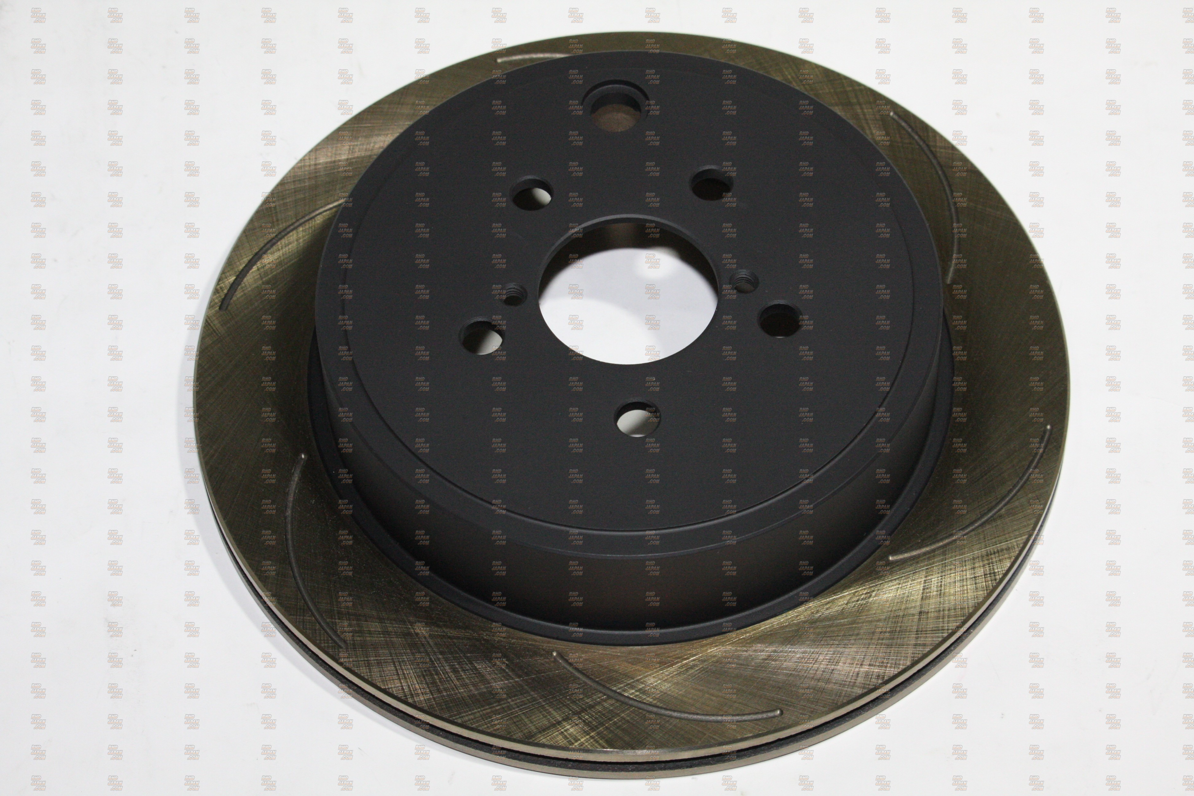 Project Mu SCR Pure Plus 6 Rear Brake Rotors Black Hat Coating