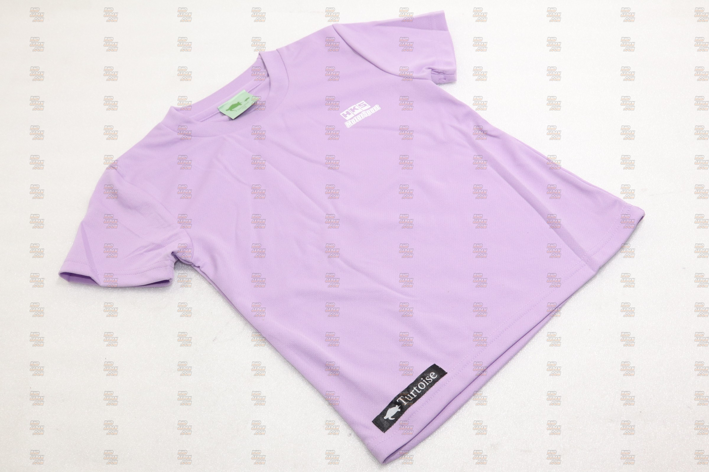 HKS Premium Goods 2021 Spring HKS Motor Sport T-Shirt for Kids - Light Purple 120cm Limited Quantity