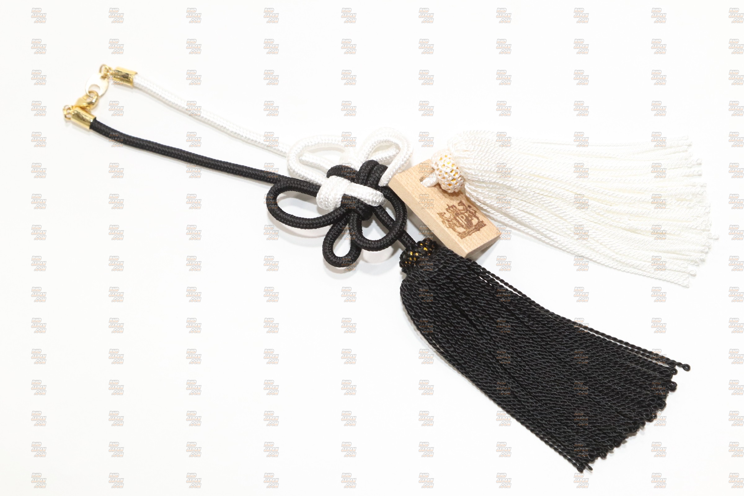 Junction Produce Small Kiku Knot - Black White