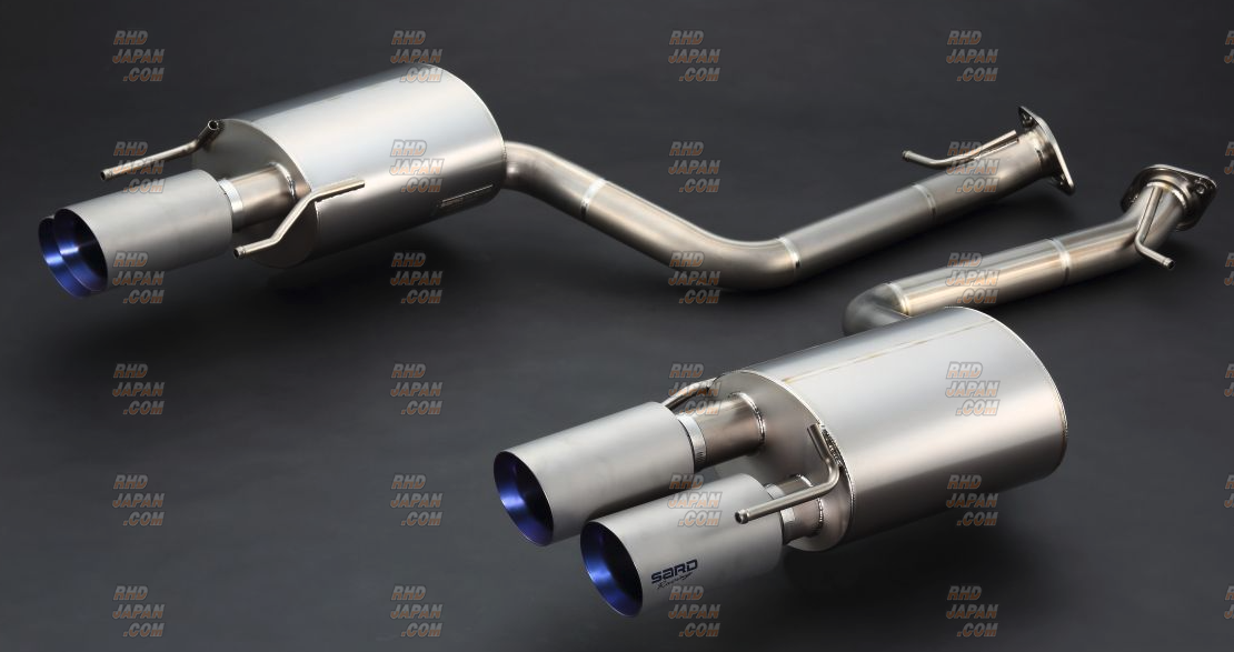 Sard Ti-Z Muffler Exhaust System All Titanium - Lexus RC-F USC10 