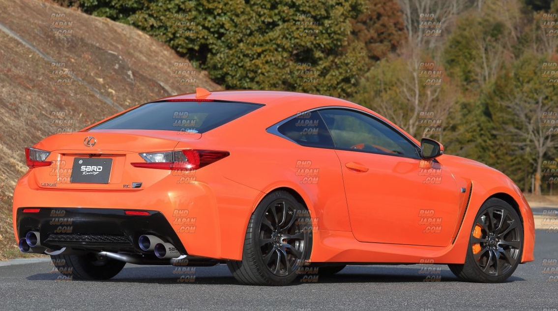 Sard Ti-Z Muffler Exhaust System All Titanium - Lexus RC-F USC10