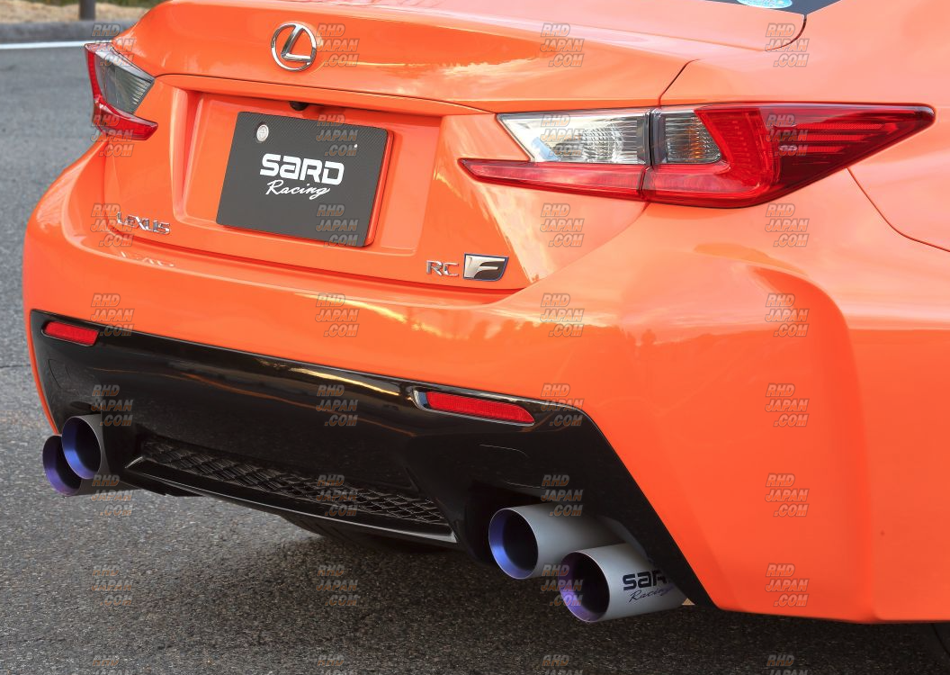 Sard Ti-Z Muffler Exhaust System All Titanium - Lexus RC-F USC10 