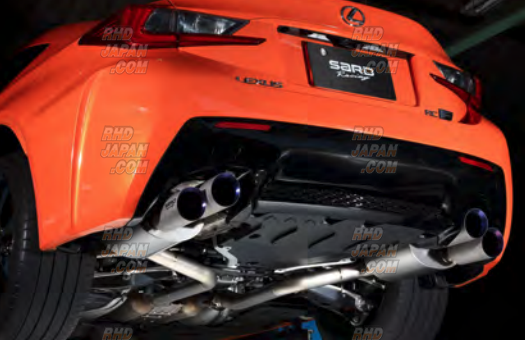 Sard Ti-Z Muffler Exhaust System All Titanium - Lexus RC-F USC10