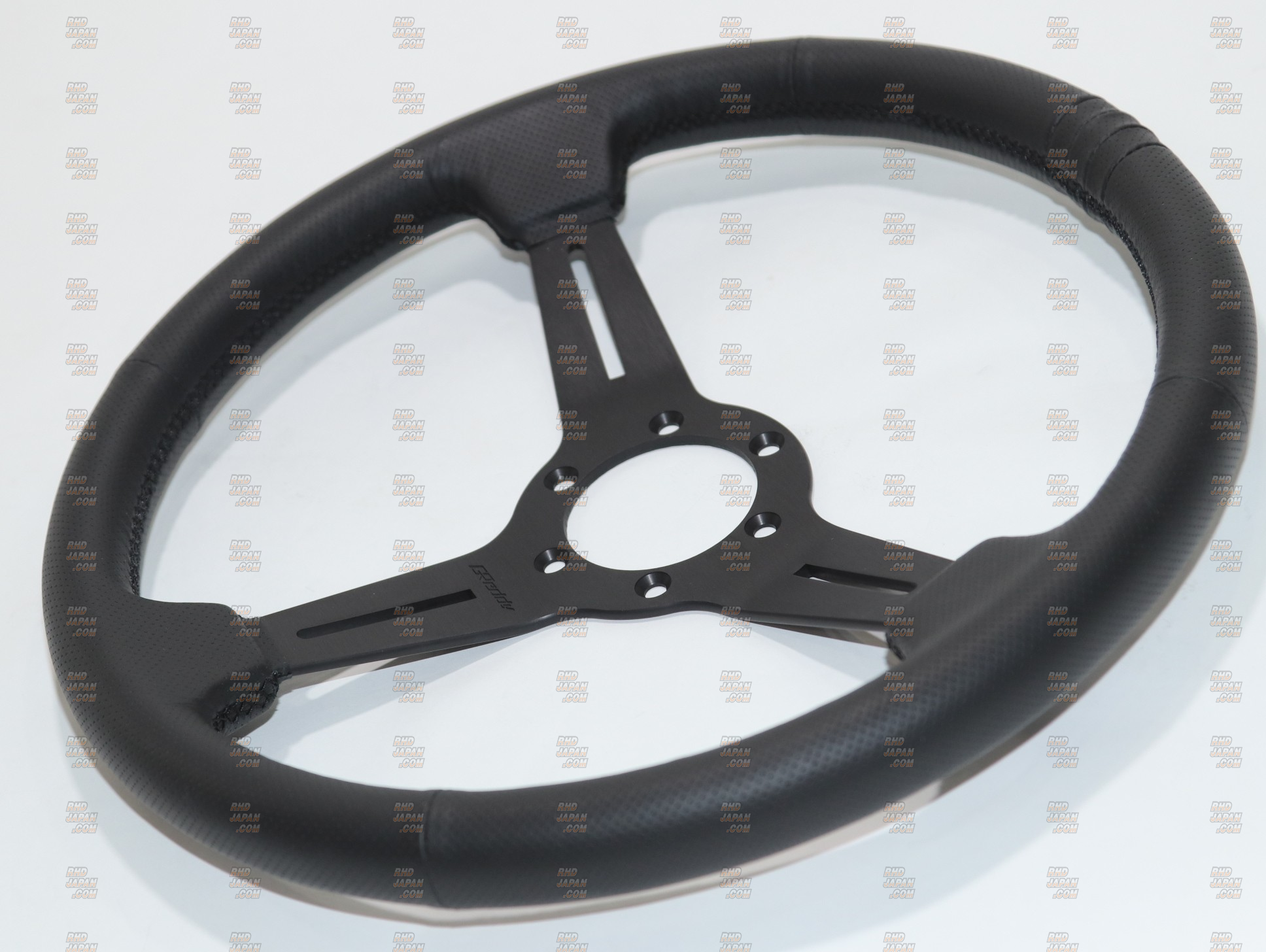Trust Greddy Steering Wheel Black Edition - Standard Type - RHDJapan