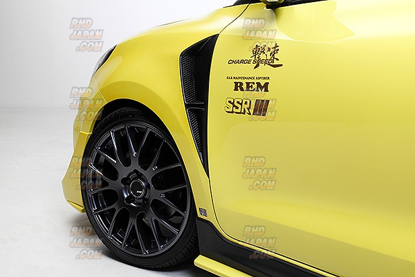 Charge Speed Gekisoku Front Fenders With Ducts - Swift Sport ZC33S