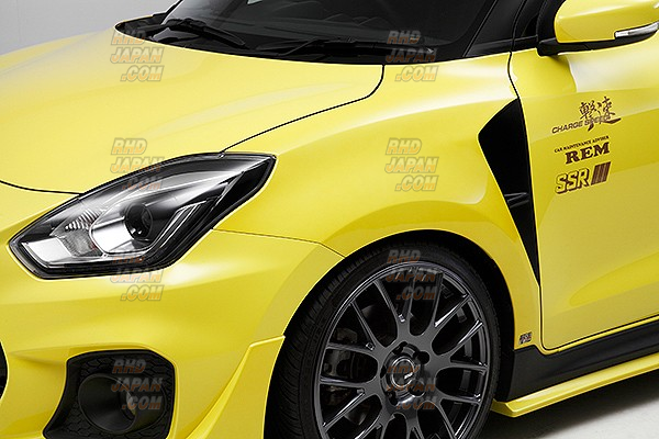 スカー Charge Speed Gekisoku Front Fenders With Ducts - Swift Sport