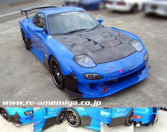 RE-Amemiya D1 Wide Body Kit Model-05 FRP - FD3S - RHDJapan