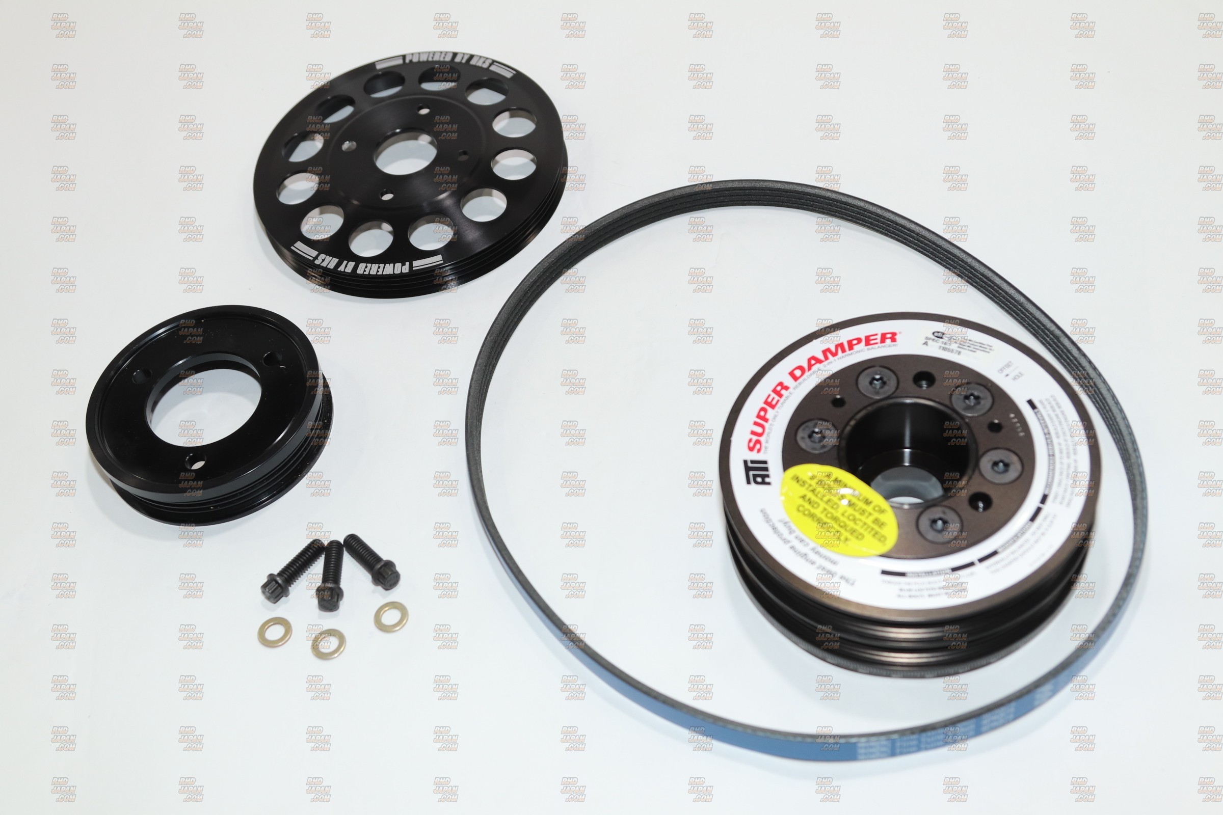 HKS Crank Damper Pulley Set - Skyline GT-R BCNR33 BNR34