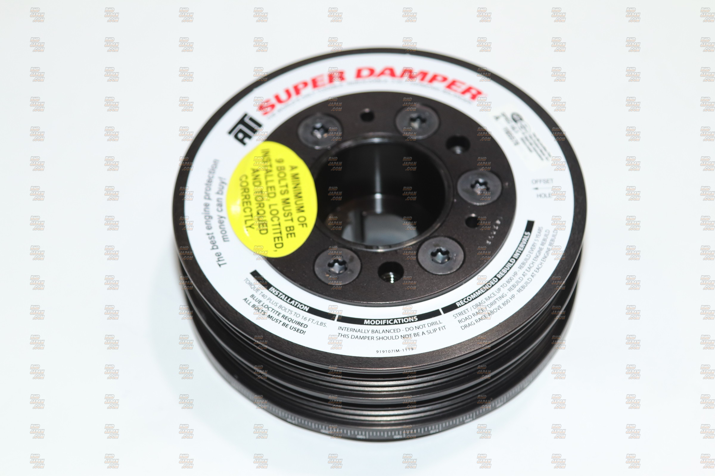 HKS Crank Damper Pulley Set - Skyline GT-R BCNR33 BNR34