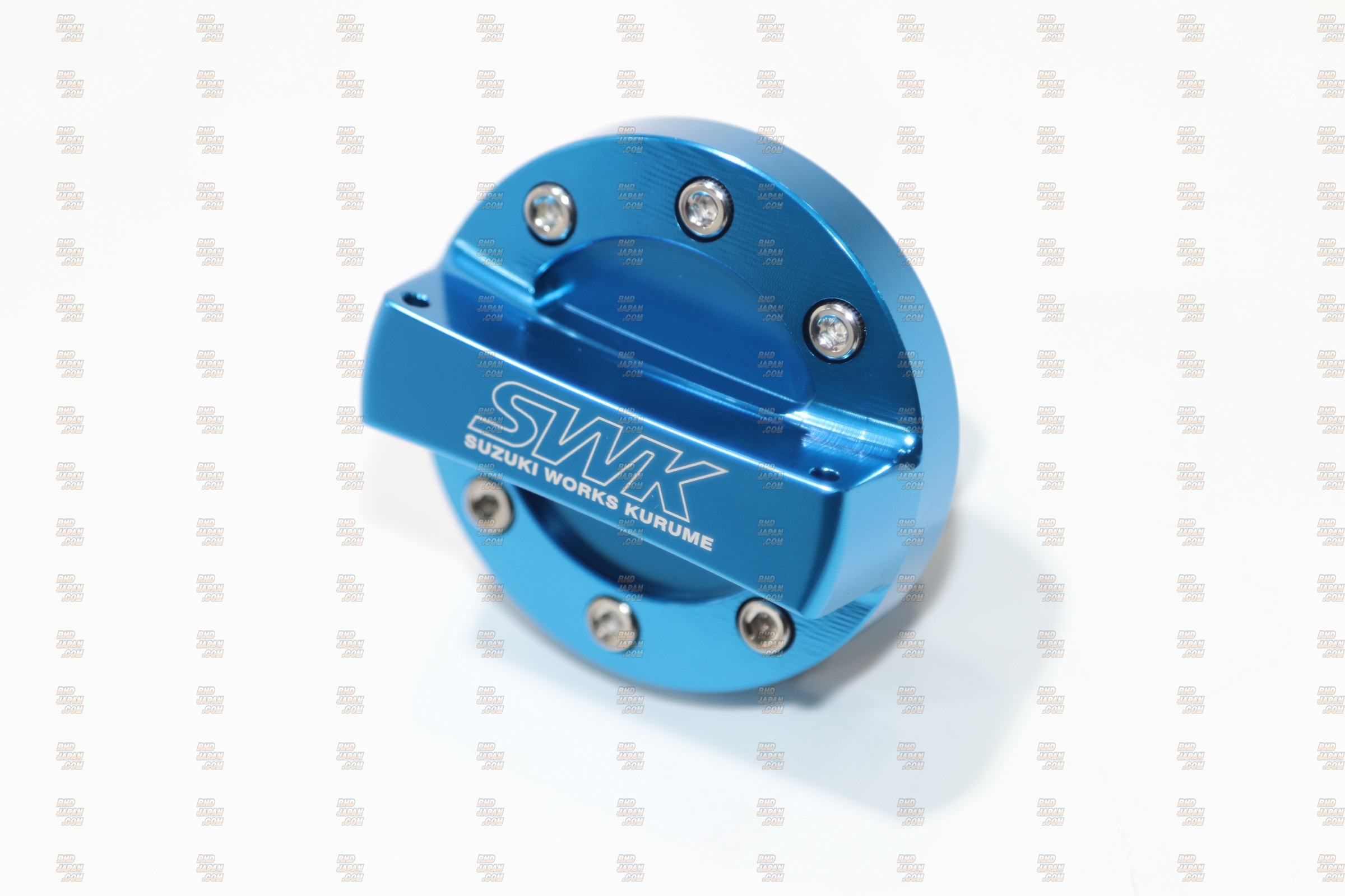 【現金特価】 S.W.K. Suzuki Jimny - Logo White Case Key Soul Kurume Works アクセサリー