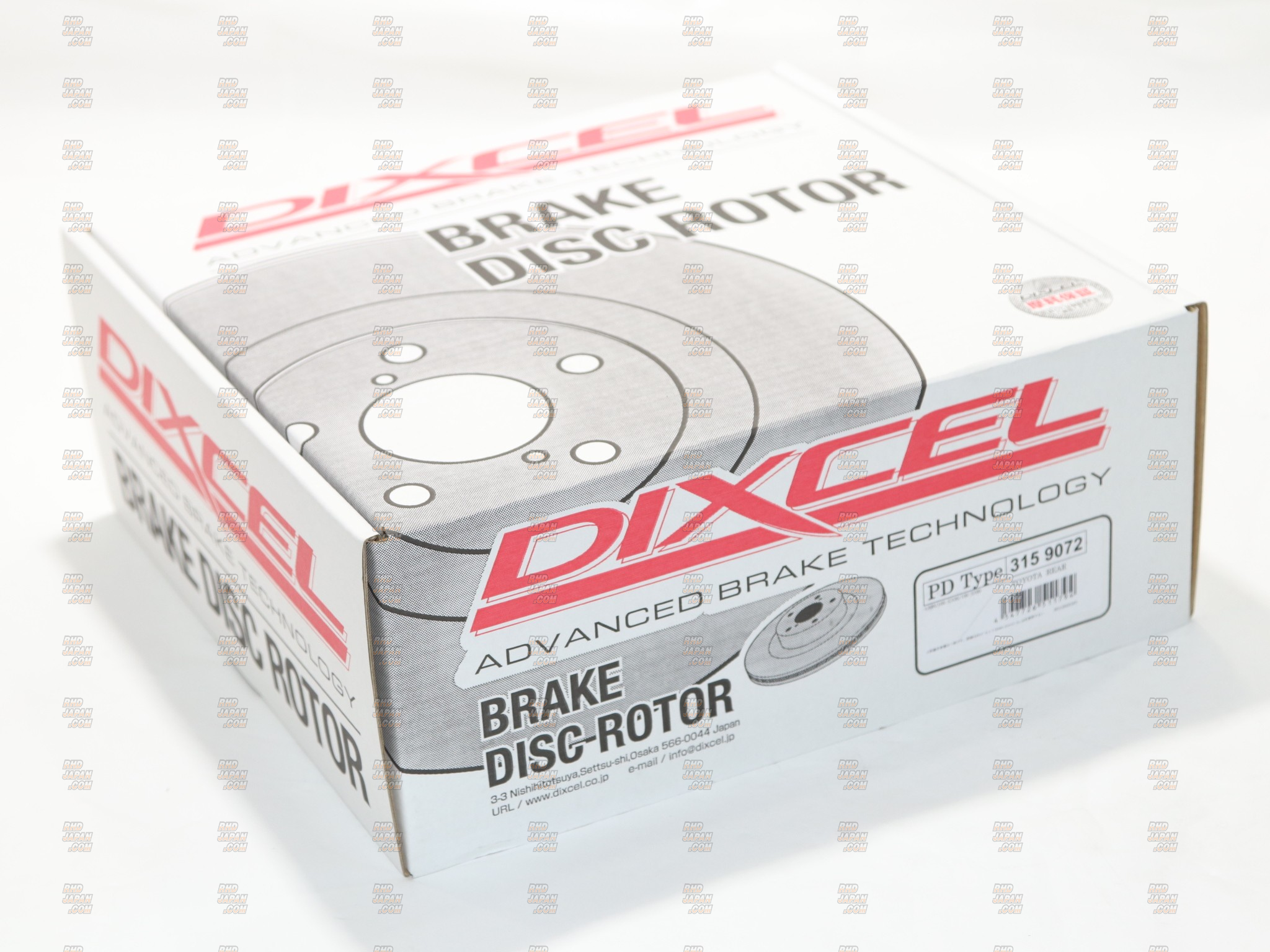 Dixcel Brake Rotor Set Type PD Rear - Chaser Cresta Crown Mark II 3159072PD