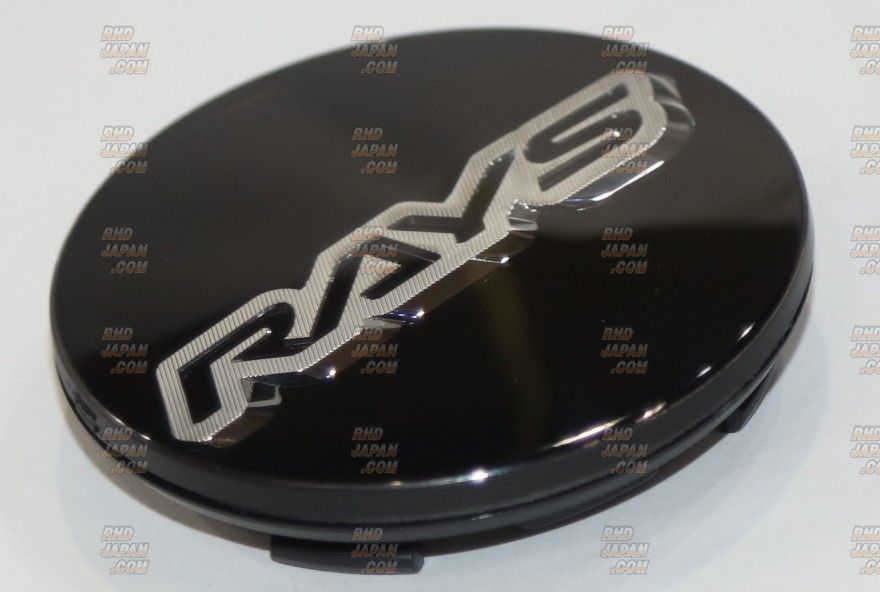 Rays Volk Racing VR Center Cap Model-03 BK/Chrome