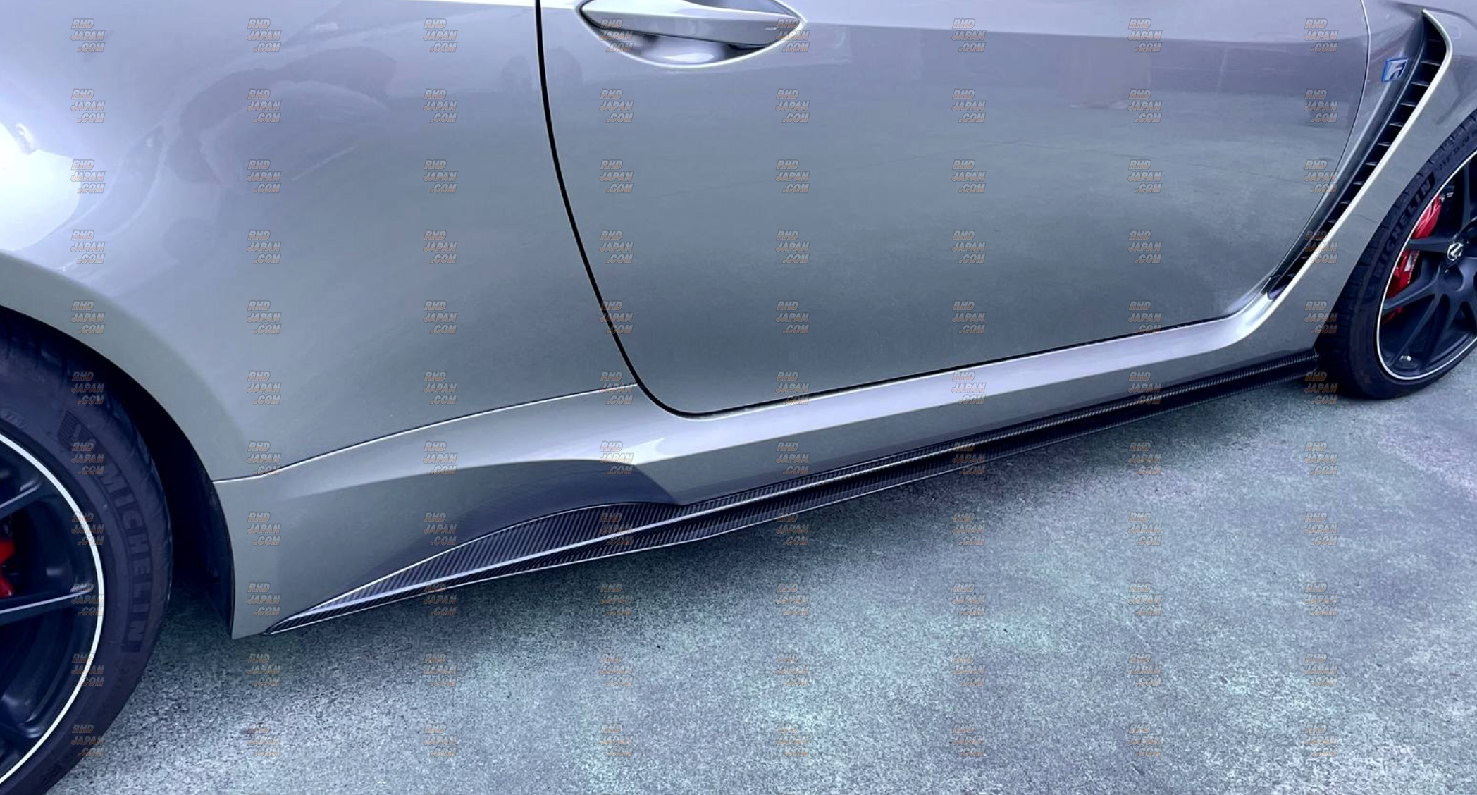 Transparent Rocker Cover LEMS Side Rocker Moulding Cover Dry Carbon Fiber with Clear Coating ...