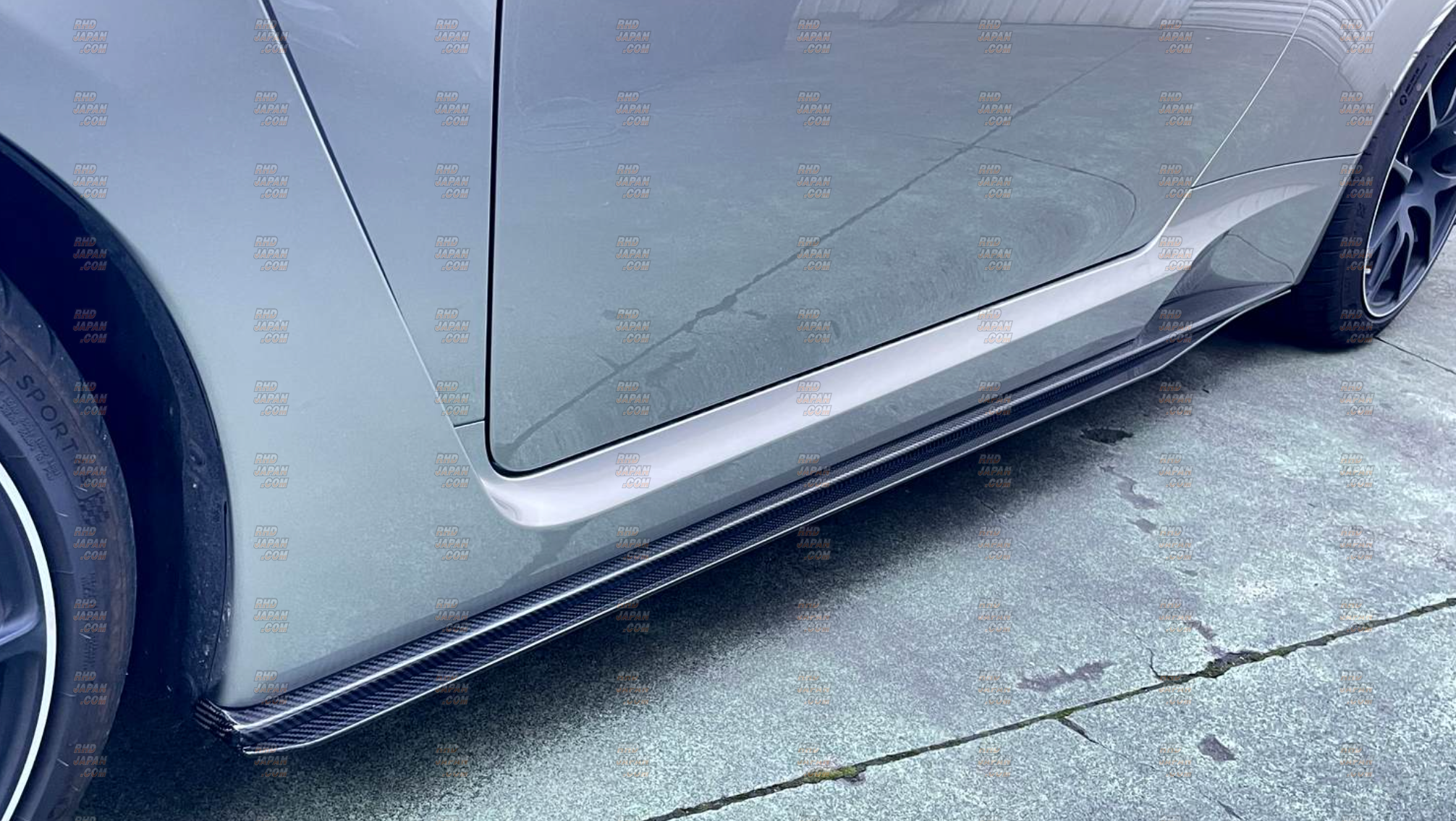 Transparent Rocker Cover LEMS Side Rocker Moulding Cover Dry Carbon Fiber with Clear Coating ...