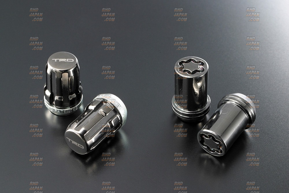 パーツ STI SECURITY LOCK NUT SET Genuine STI Locking Wheel Nuts Set Fits Subaru Impreza GC8