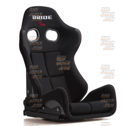 BRIDE Gias III Low Max Reclining Bucket Seat - Black Silver FRP