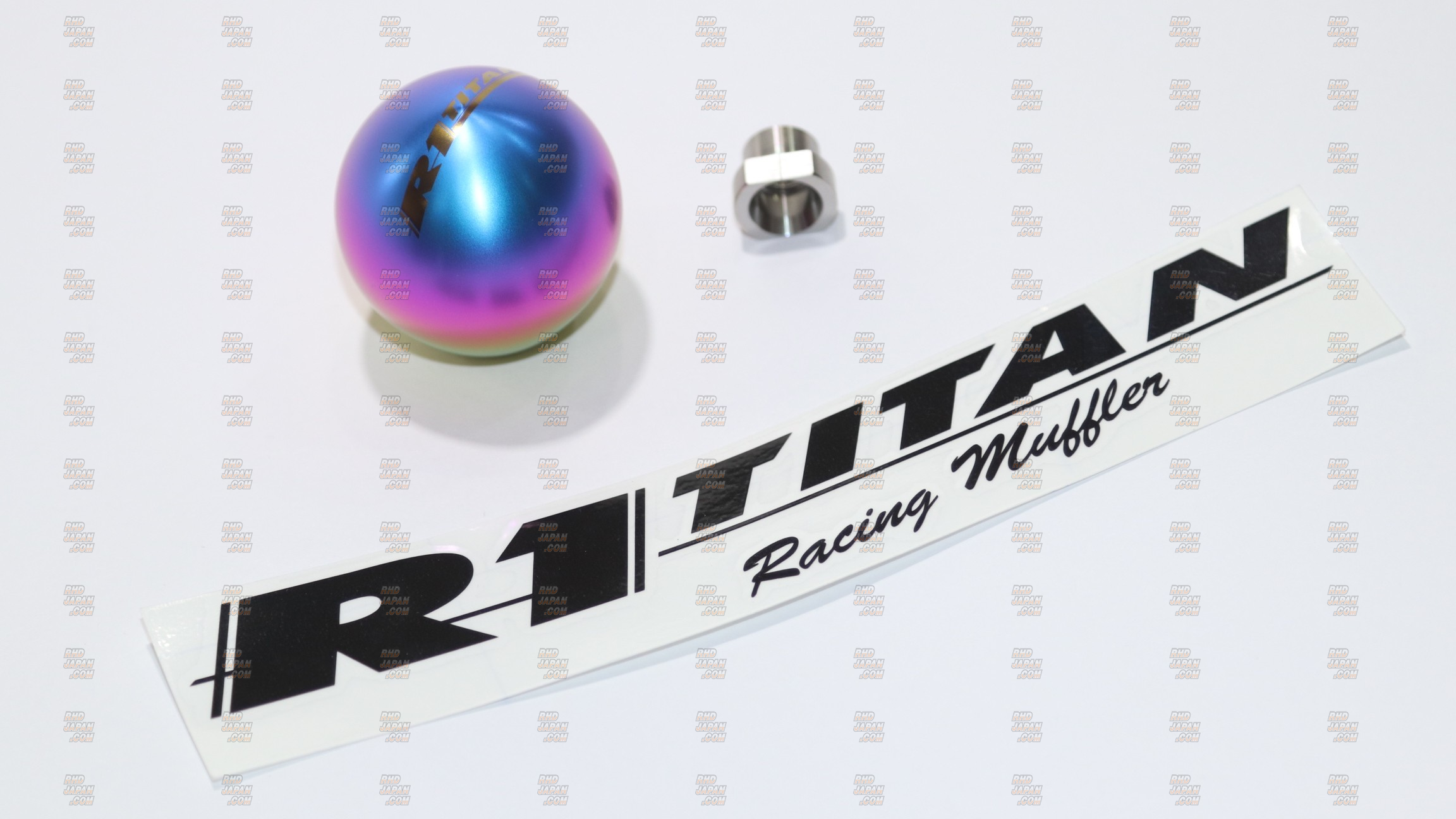R1 Titan Titanium Shift Knob Non-Coating - M10x1.5 Honda