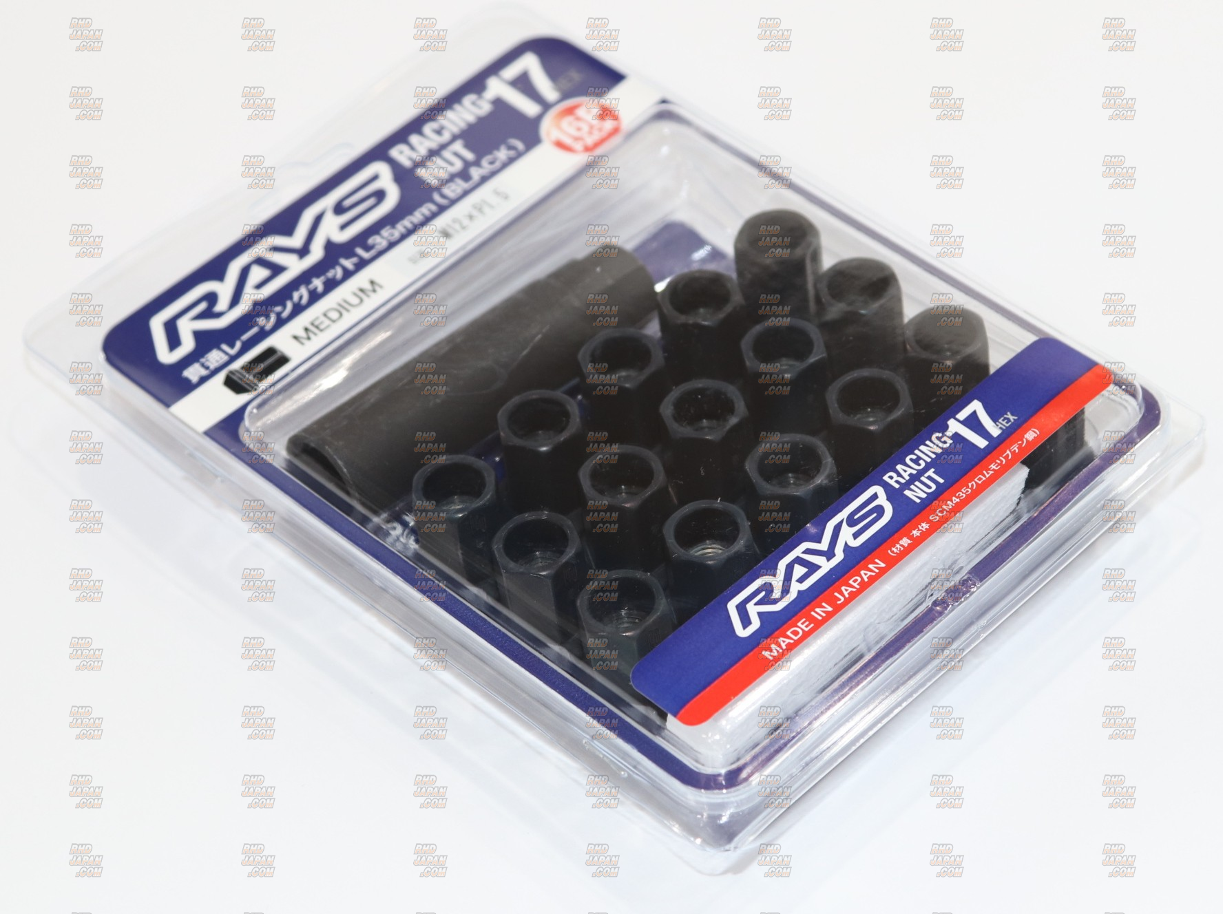 Rays Formula Series Bolt Set Black Type 60° Taper - M14xP1.5