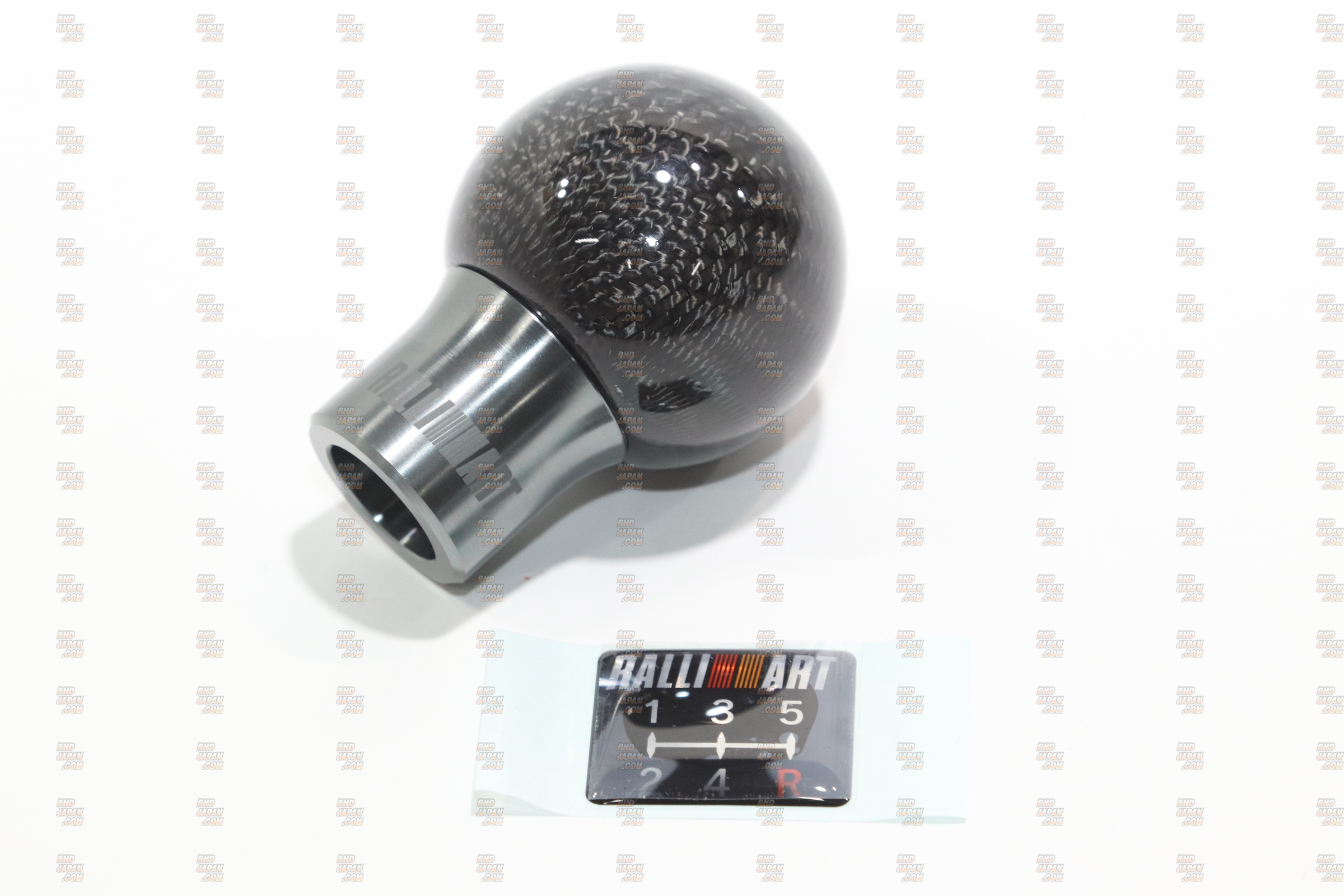 Sigma Speed Ralliart Shift Knob Carbon Fiber - 6-Speed Map M10x1 