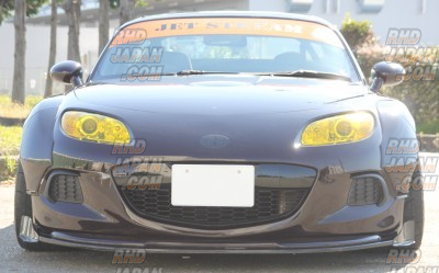 Jet Stream Front Glass Windshield Banner Hachimaki Orange - Roadster NCEC