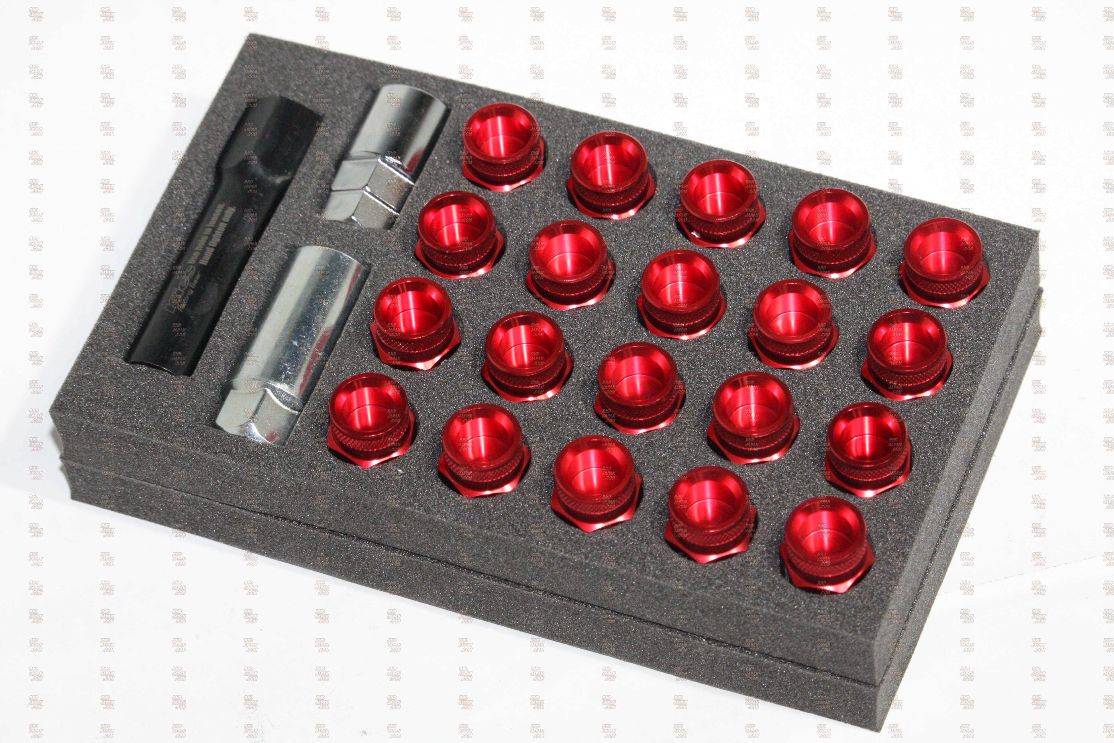 Kyo-Ei Kics Leggdura Racing Shell Type Lock & Lug Nut Set