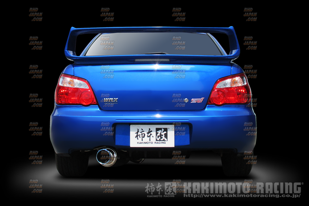 Kakimoto Racing Regu.06 & R Muffler Exhaust System - Impreza GGA