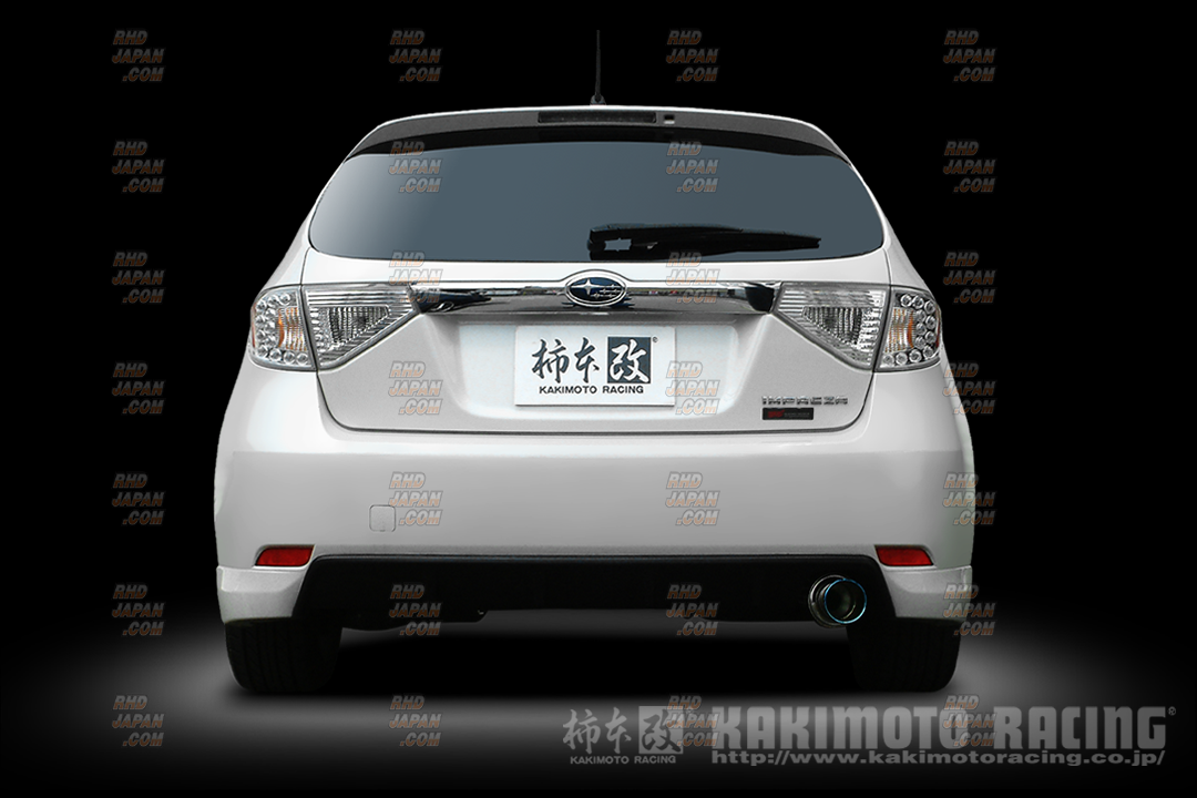 Kakimoto Racing Regu.06 & R Muffler Exhaust System - Impreza GH2