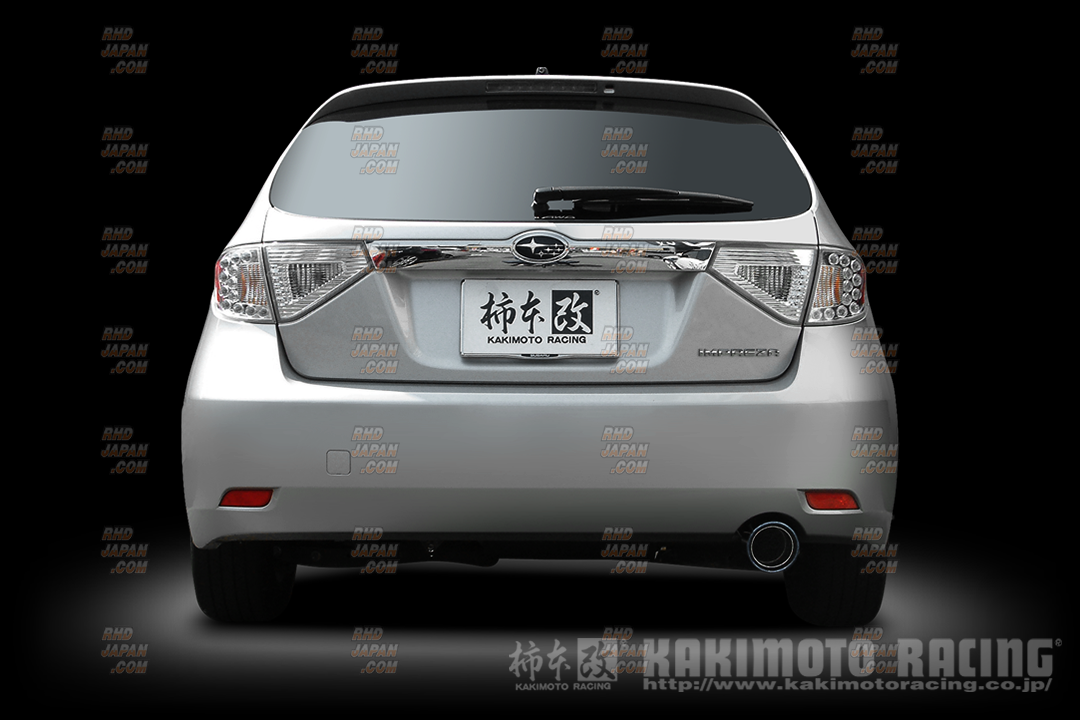 スバルインプレッサGH2/GH3/GH6/GH7KAKIMOTO RACING Kakimoto Racing Class KR Muffler Exhaust System - Impreza GH2 GH3