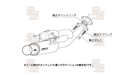 Kakimoto Racing Regu.06 & R Muffler Exhaust System - CR-Z ZF1 ZF2