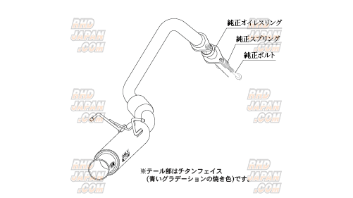 Kakimoto Racing GTbox 06&S Muffler Exhaust System - Freed GB7