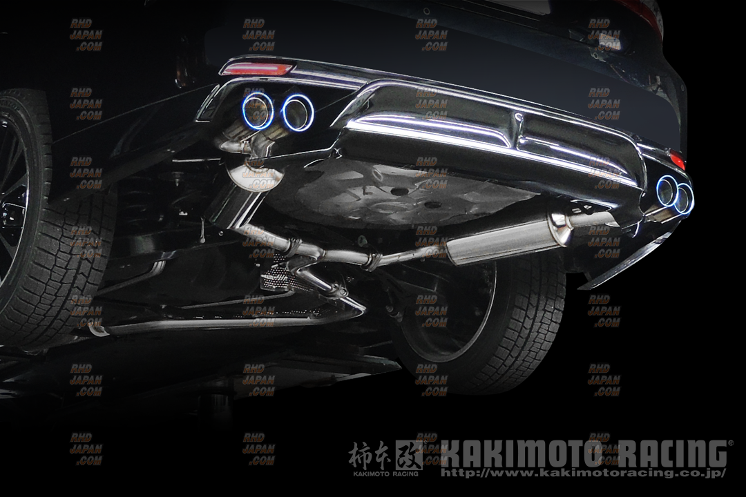 Kakimoto Racing Class KR Muffler Exhaust System Left And Right