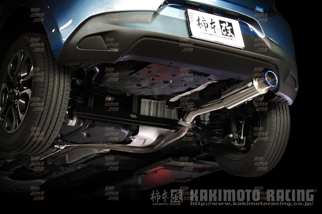 パーツ 06&S GT Box Titanium Muffler MAZDA DEMIO Kakimoto Racing GTbox 06&S Muffler Exhaust System - Demio DJ5FS
