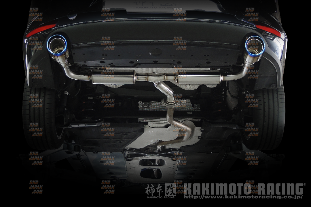 Kakimoto Racing Class KR Muffler Exhaust System Titan Face Steel ...