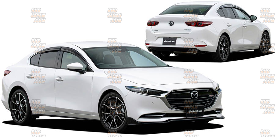 15700 MAZDA3 BP5P/BP8P/BPEP/BPFP 純正OP フロントスポイラー アンダースカート B0L6-V4-900 B0L6-V4901 プリリアントブラック 塗装用 AutoExe BP-06S ⁄ BP-07 Styling Kit Front Grill - Mazda3 BP5P BP8P