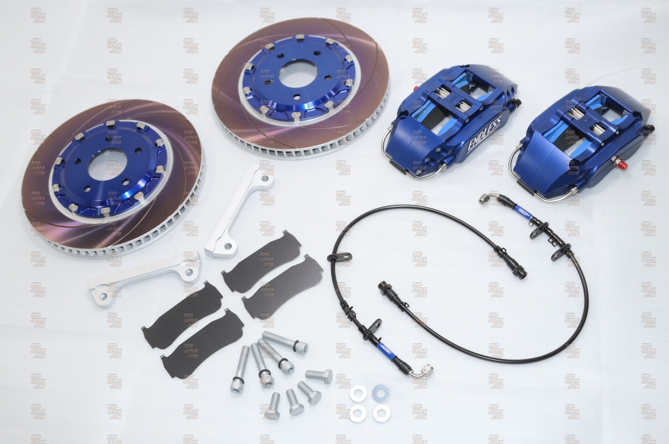 Endless Chibi6 Caliper Kit System Inch Up Kit MX72 Pads Blue