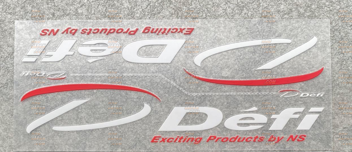 Defi Cutting Sticker Set - Black Small - RHDJapan