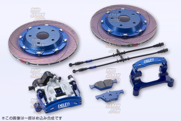 Endless Brake Caliper Kit System Inch Up Kit Version 2 Rear MX72