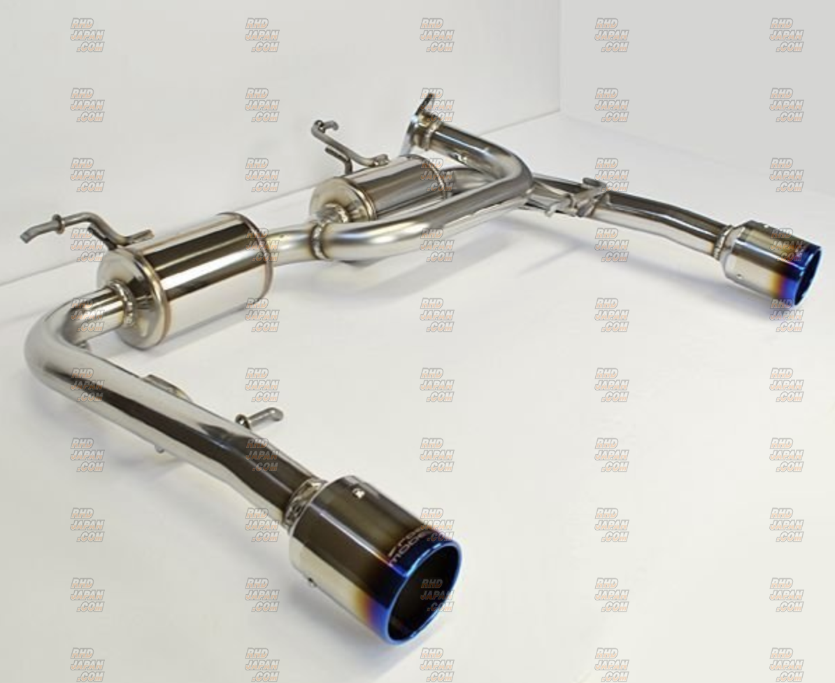 Rosso Modello Colbasso Ti-C Muffler Exhaust System Blue Tail 