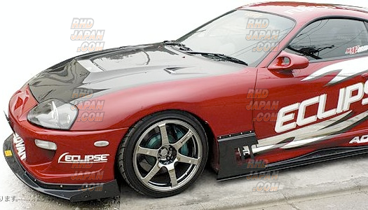 Varis Cooling Bonnet Hood Carbon - JZA80