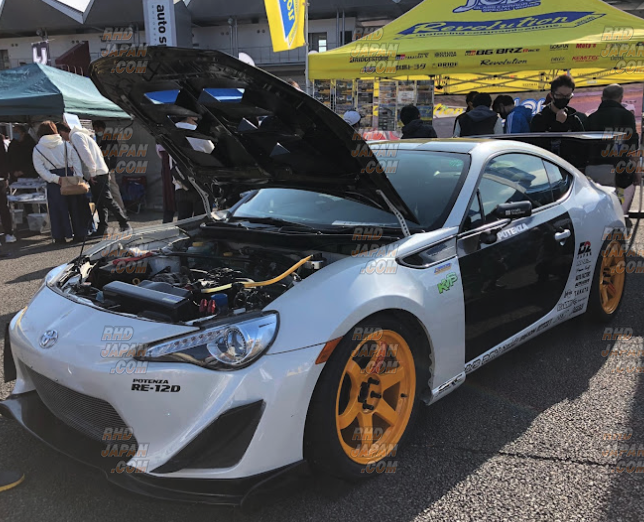 Revolution GT Cooling Bonnet Version 2 with UV Clear Coat - BRZ 