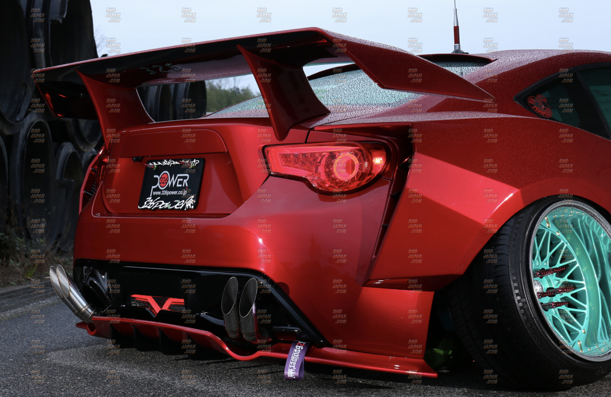 326 Power ManRiki Rear Wing Trunk Spoiler Wide Type - BRZ ZC6 86 