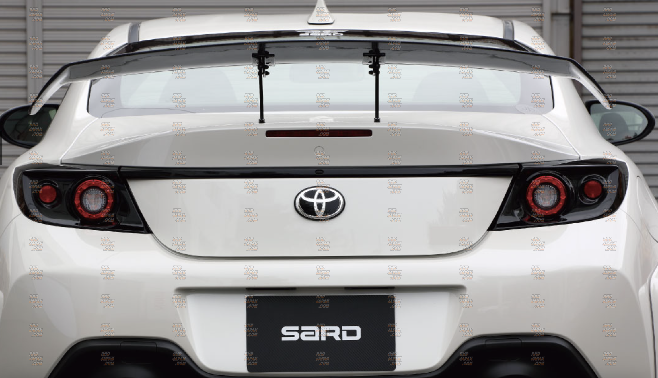 Sard Rear Combination Lamp Tail Light Set Piano Black - BRZ ZD8 