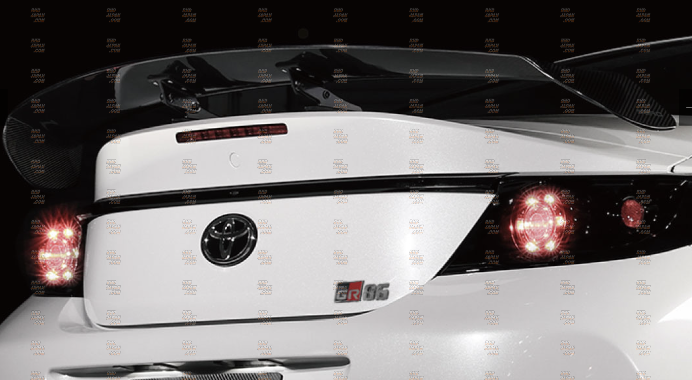 Sard Rear Combination Lamp Tail Light Set Piano Black - BRZ ZD8 