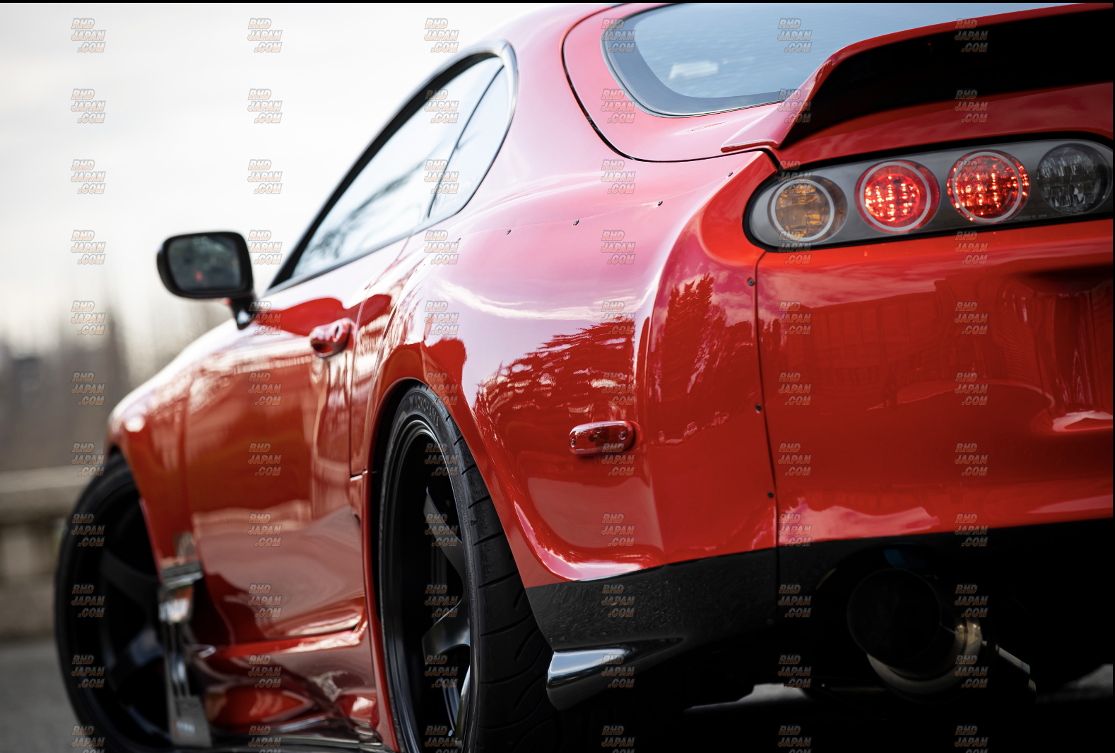 Supra Ridox Rear Bar RIDOX Rear Mud Guard Set - Supra JZA80 - RHDJapan
