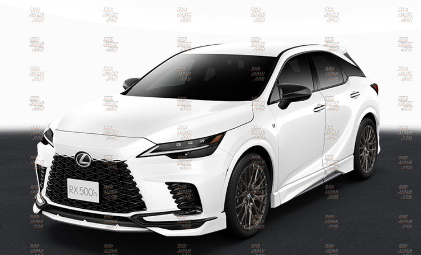TRD F Sport Parts Side Skirt Set Black Edition - Lexus RX RX350 