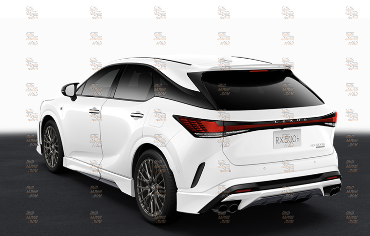 TRD F Sport Parts Side Skirt Set Black Edition - Lexus RX RX350 