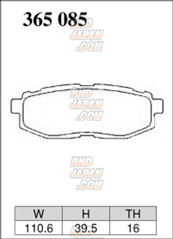 Dixcel High Performance Street & Circuit Brake Pads Set ES Type