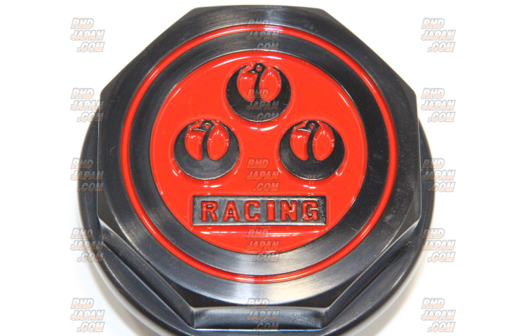 RS Watanabe Center Cap - Octagon Type 60mm Black - RHDJapan