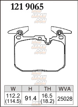Dixcel High Performance Street & Circuit Brake Pads Set Z Type