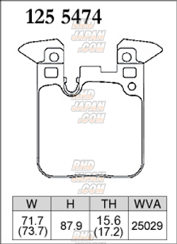 Dixcel High Performance Street & Circuit Brake Pads Set Z Type